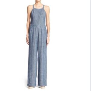Trina Turk Tencel Wide-Legged Jumpsuit